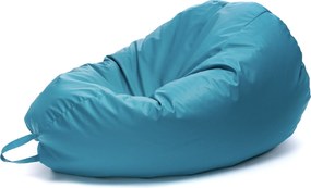 INTERMEDIC SK - Sedací vak Mega Sako z ekokože 135x85 cm | relaxačné a pôrodné kreslo, 335 l Farba: E01 - Biela (ekokoža)