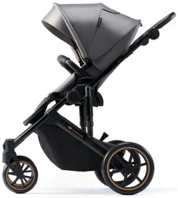 KINDERKRAFT SELECT - Kombinovaný kočík 3v1 PRIME 2 Premium Shadow grey