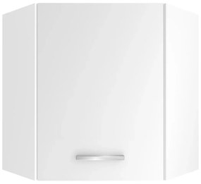Kuchynská skrinka Belini horná rohová 60 cm biely mat  TOR SGN60/1/WT/WT/0/E