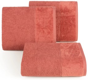 BAVLNENÝ UTERÁK LUCY 30X50 CM TEHLOVÁ