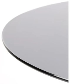 Okrúhly jedálenský stôl so sklenenou doskou ø 104 cm Floris – White Label