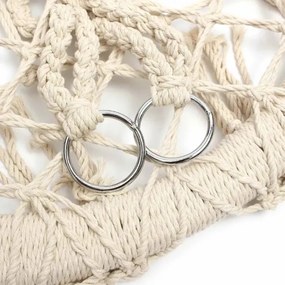 Závesné kreslo BOHO ecru, GL078