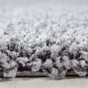 Ayyildiz Kusový koberec LIFE 1500, Okrúhly, Svetlá Sivá Rozmer koberca: 160 cm KRUH