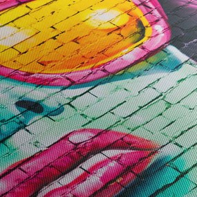 Obraz - Graffiti (90x60 cm)