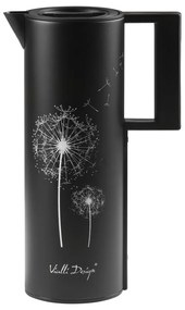 Čierna termoska 1 l Corto – Vialli Design