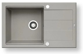 Pyramis 70083801 - Kuchynský drez SPARTA PLUS LUX 78x48 cm granit/šedý