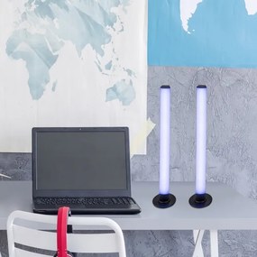 Rabalux 76014 - SADA 2x LED RGB Stmievateľná stolná lampa PACO LED/5W/5V