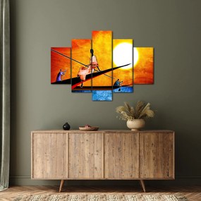 Obraz dobovej starovekej maľby (150x105 cm)