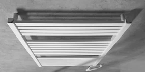Aqualine Aqualine, TONDI-E elektrické vykurovacie teleso, rovné, 600x970 mm, 400W, biela, DE460T