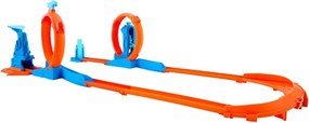 Stavebnica Hot Wheels Track Creator Triple Looping Set Mattel JDW39