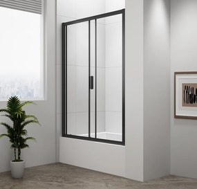 Polysan Polysan, DEEP BLACK sprchové dvere 1200x1650mm číre sklo, MD1216B