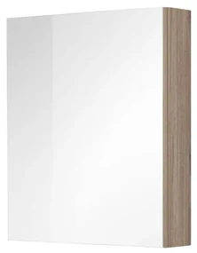 Mereo Mereo, Aira, kúpeľňová galérka 60 cm, zrkadlová skrinka, MER-CN715GD