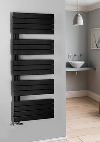 Aqualine Aqualine, MILI vykurovacie teleso 600x1222mm, čierna matná, DC626T