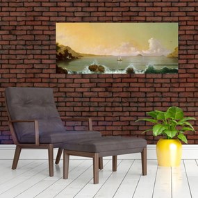 Obraz - Martin Johnson Heade, Rio de Janeiro Bay, reprodukcia (120x50 cm)