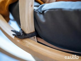 Czillo Závesné kreslo Czillo, tmavosivé