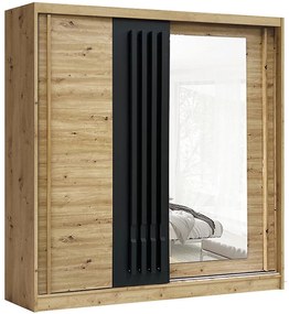 Skriňa Avantgarde AV-5-200 artisan/lamely grafit