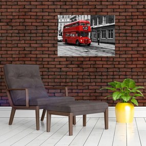 Obraz -Londýn s autobusom (70x50 cm)
