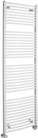 Aqualine Aqualine, ORBIT vykurovacie teleso s bočným pripojením 600x1850 mm, 1148 W, biela, ILO86T
