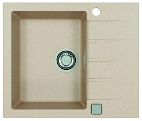 ALVEUS CZ CADIT 10 terra 22 + pop up sifon 590x500x198 mm