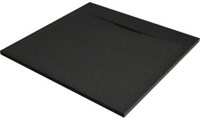 Mexen Otto, SMC štvorcová sprchová vanička 80 x 80 cm, čierna, 4N708080