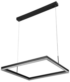 LED Stmievateľný luster na lanku LED/55W/230V 3000-6500K + diaľkové ovládanie