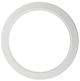 Sada 6 vstavaných bodových svetiel bielych 17 cm vrátane nastaviteľného LED Kelvina - Stephanie