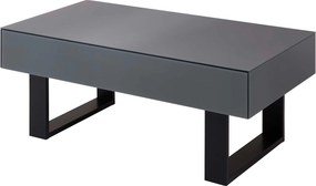 XXXLutz KONFERENČNÝ STOLÍK, antracitová, sklo, kompozitné drevo, 60/110/42 cm MID.YOU - Stolíky do obývačky - 000572044501