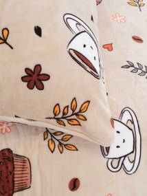 Obliečky mikroplyš Exclusive – Jesenná káva