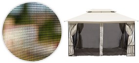 Moskytiéra do záhradného pavilónu 3x4 m s oknami a zipsami, MultiGarden