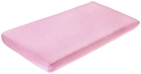 Sensillo Plachta do postieľky Froté Jednofarebná Farba: Ružová, Veľkosť: 120 x 60 cm
