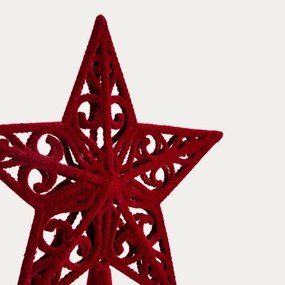 Vianočná dekorácia BURGUNDY CHARM hviezda 754517