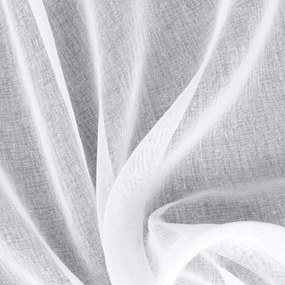 HOTOVÁ ZÁCLONA ELPIDIA NA PÁSKE 350X150 CM BIELA