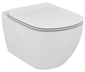 Ideal Standard Tesi - Závesné WC s AQUABLADE® technológiou + ultraploché sedátko, biela T354701