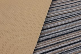 Associated Weavers, Protišmykový behúň na mieru Carnaby 97, šíre 80 cm, šedá, chodba / predsieň