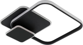 XXXLutz STROPNÉ LED SVIETIDLO, 45/40,5/6 cm Eglo - Online Only bytové doplnky - 003348194901