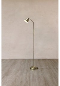 Stojacia lampa v bronzovej farbe s kovovým tienidlom (výška 143 cm) Story – Markslöjd