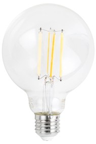 Sada 5 inteligentných stmievateľných LED žiaroviek E27 G95 číra 7W 806 lm 2700-6500K Zigbee