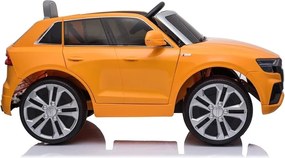 LEAN CARS Audi Q8 batéria auto JJ2066 žltá lakovaná