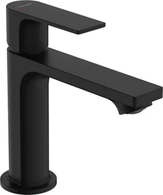Hansgrohe Rebris E, umývadlová batéria 110 s odtokovou súpravou s tiahlom, čierna matná, HAN-72557670