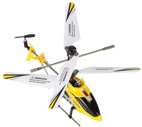 KIK Diaľkovo ovládaný vrtuľník Syma S107H 2,4 GHz RTF žltý | gyroskop, LED, 5 min letu