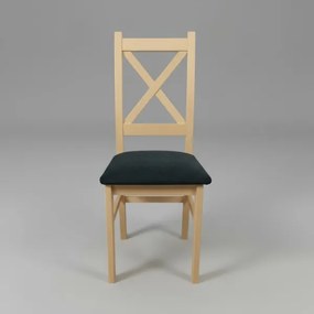 Jedálenská stolička NATE dub sonoma/čierna