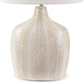 Stolná lampa Liza (01) 38x18x58 cm vzorovaná