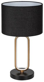 Rabalux 74044 stolná dekoratívna lampa Domiro, zlatá