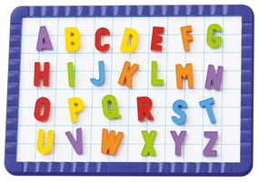 Magnetická tabuľa s písmenami - 48 ks magnetov