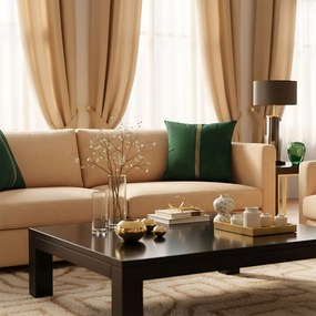 Tutumi Tutumi, obliečka na vankúš 45x45 cm, vzor BC04, zelená, NAZ-88014