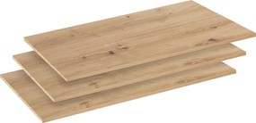 XXXLutz SADA VKLADACÍCH POLÍC, dub artisan, 85/1,6/51 cm Carryhome - Skrine - 000885000613