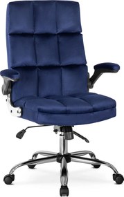 PROXIMA.store - Čalúnené kancelárske kreslo LONDON FARBA: modrá