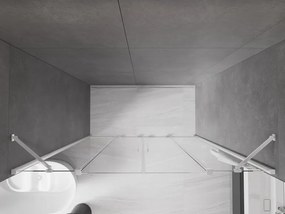 Mexen Velar Duo, posuvné dvere do otvoru 170x200 cm, 8mm číre sklo, chrómový profil, 871-170-000-02-01