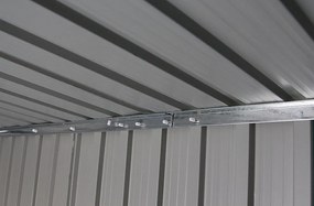 Záhradný domček plocha 213 x 127 cm (šedá)