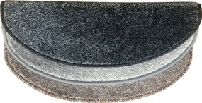 Vopi Nášľapy na schody Apollo Soft béžový polkruh - 28x65 polkruh (rozmer vrátane ohybu)